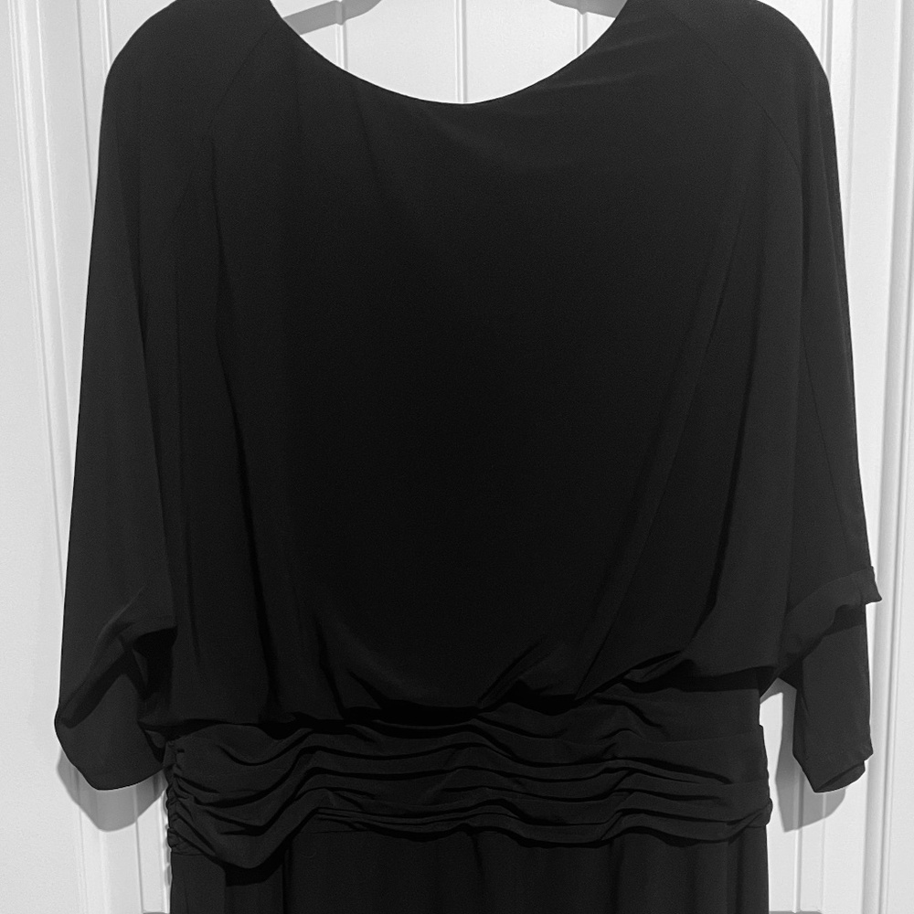 Coldwater Creek long sleeved black dress